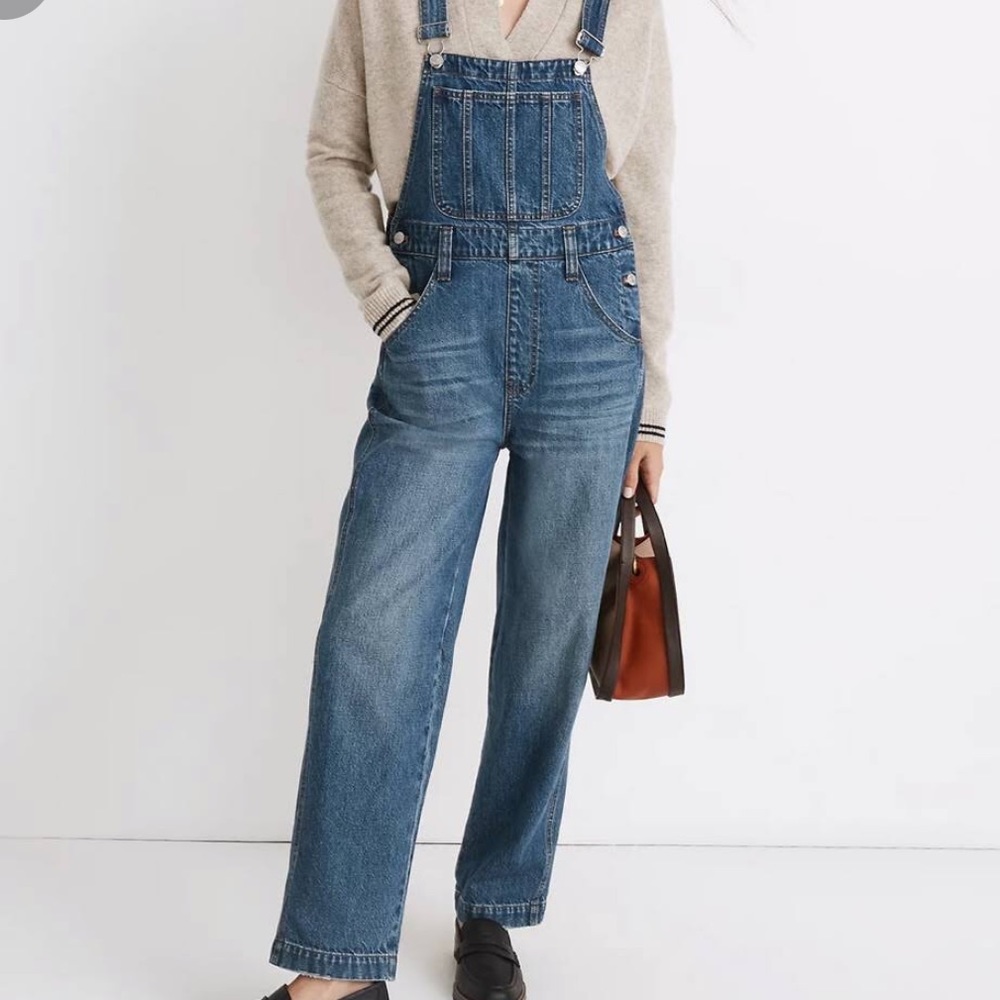 Denim Overalls